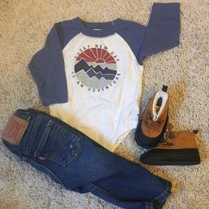 OLD NAVY adventure onsie